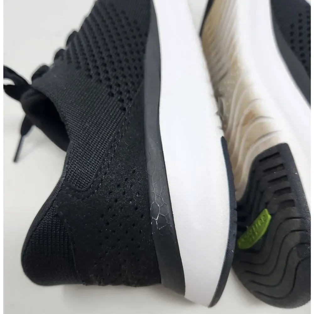 Kizik Lima Black Womens Size 8 Hands Free Slip On Athletic Sneaker